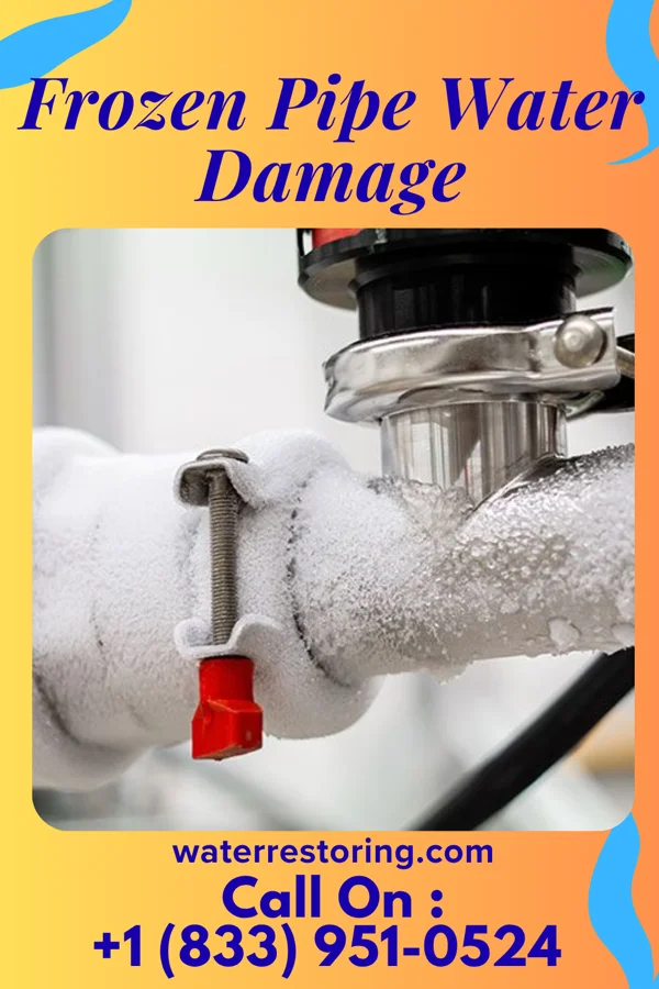 Frozen Pipe Water Damage in Oxford, WI